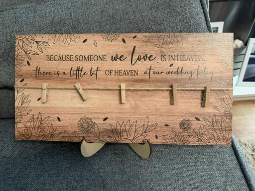 Buy & Sell Wolverhampton City Centre Wolverhampton - Photos for wooden memorial plaque