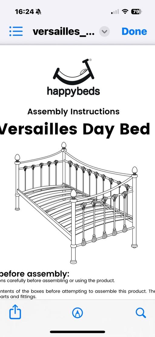 Buy & Sell Tovil Maidstone - Photos for Versailles Day Bed and trundle