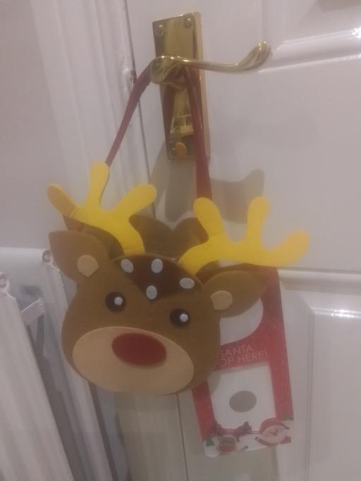 Buy & Sell Streetly Walsall - Photos for XMAS BAG AND DOOR HANGER