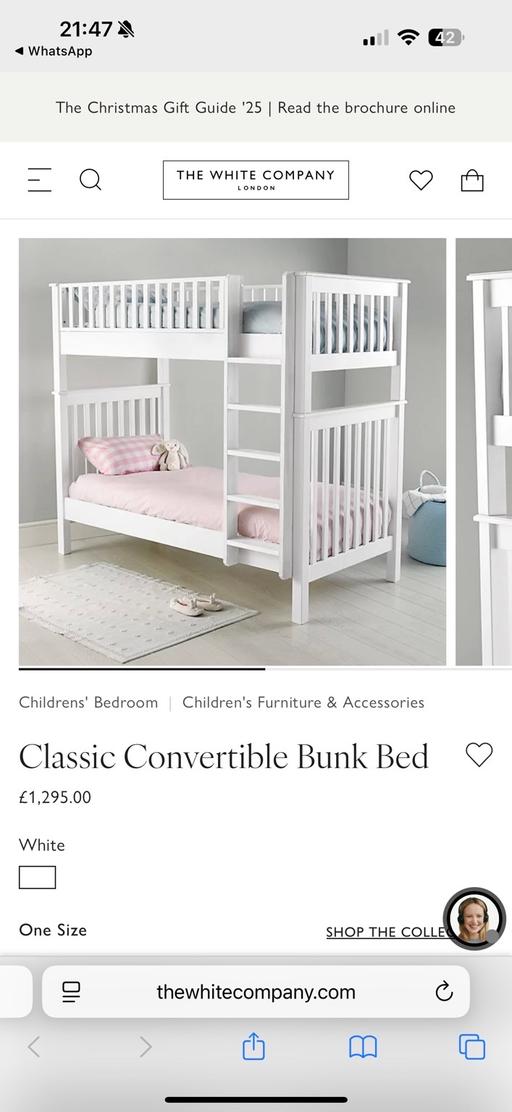Buy & Sell Blackheath Royal Standard South East London - Photos for Classic Convertible Bunk Bed
