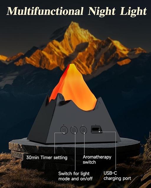 Buy & Sell Minworth Trade Park Birmingham - Photos for Rechargeable Volcano Night Light NEW