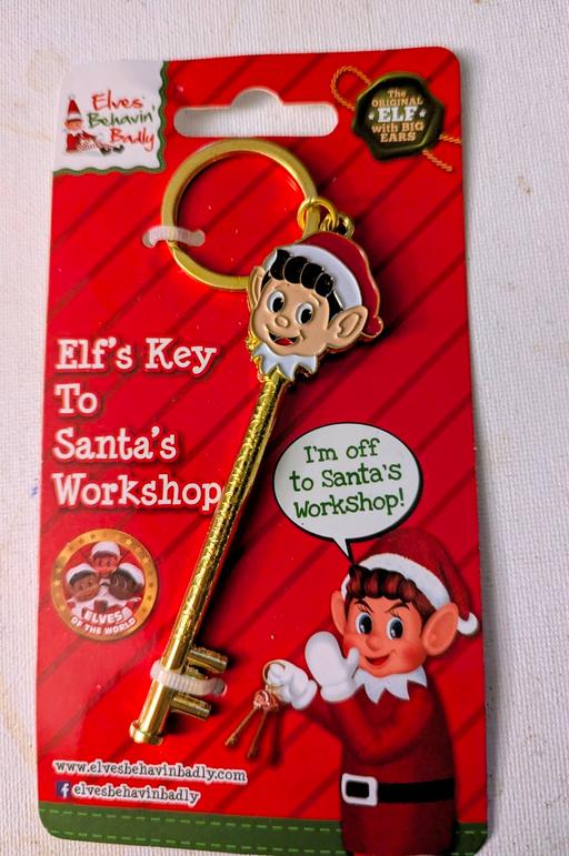 Buy & Sell Georgetown Blaenau Gwent - Photos for 🎄 Christmas elf's key to Santa's workshop ke
