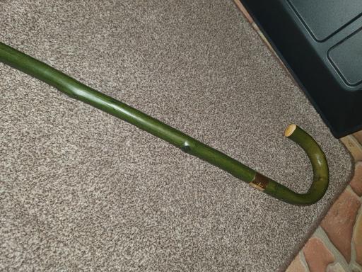 Buy & Sell Pensnett Dudley - Photos for Green Harrods Wooden Walking Stick , Lovely