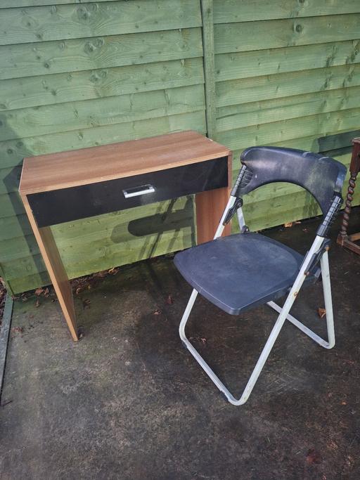 Buy & Sell Wednesfield Wolverhampton - Photos for small office desk foldable chair black draws