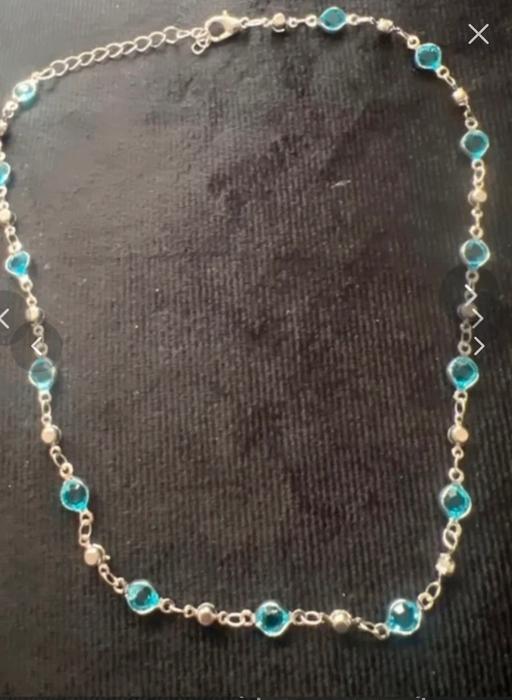 Buy & Sell Whitchurch Bath and North East Somerset - Photos for Silver colour turquoise beaded necklace