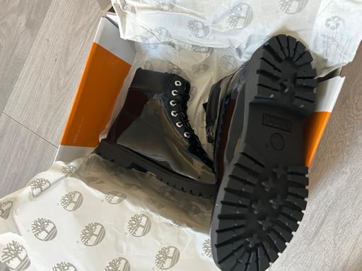 Buy & Sell Herne Hill South East London - Photos for Timberland Premium Waterpoof Black Leather