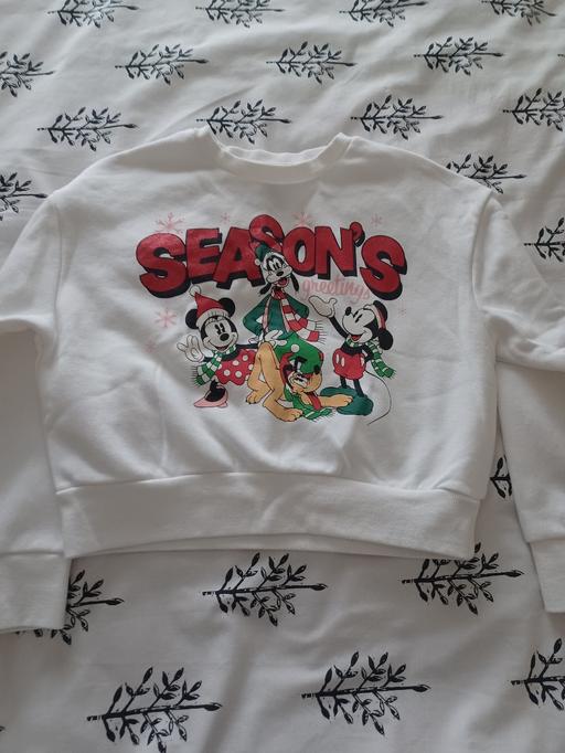Buy & Sell Eckington North East Derbyshire - Photos for Disney at primark cropped sweatshirt 7-8 