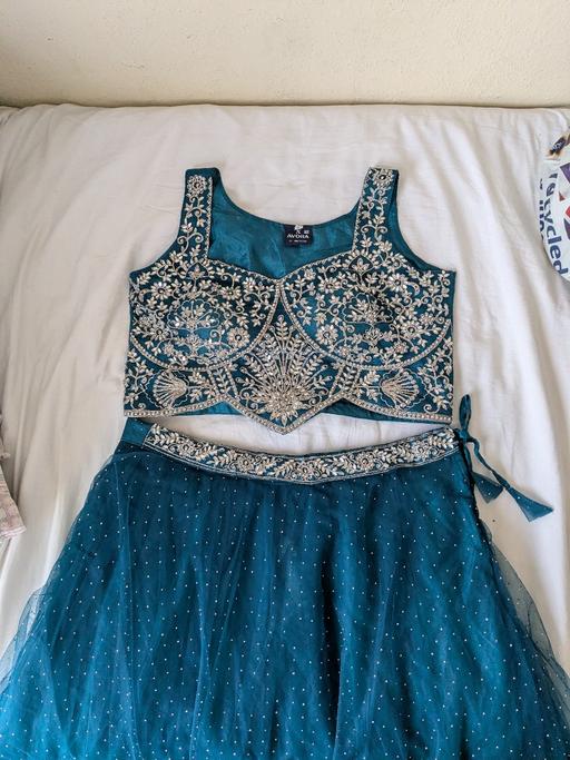 Buy & Sell Norwood Green West London - Photos for Teal Lenga Suit (X2 scarves)