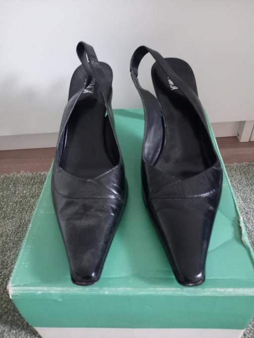 Buy & Sell South Woodford East London - Photos for Oxmox Black stiletto pointed court shoes