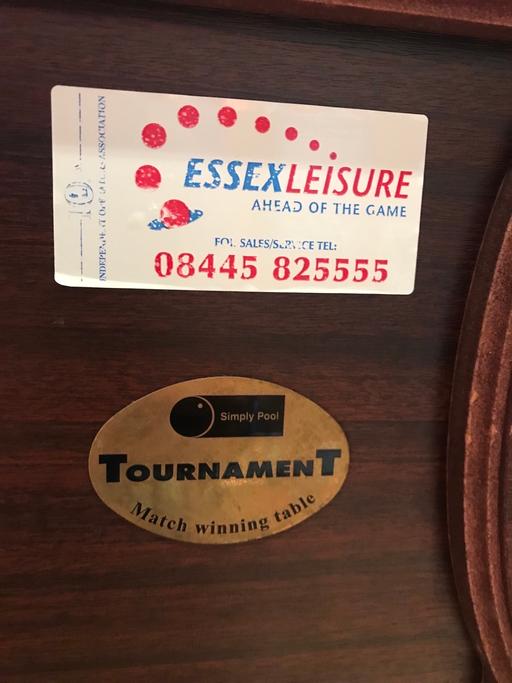 Buy & Sell Upminster Havering - Photos for Wooden Pool & Snooker table 6x3 slate top