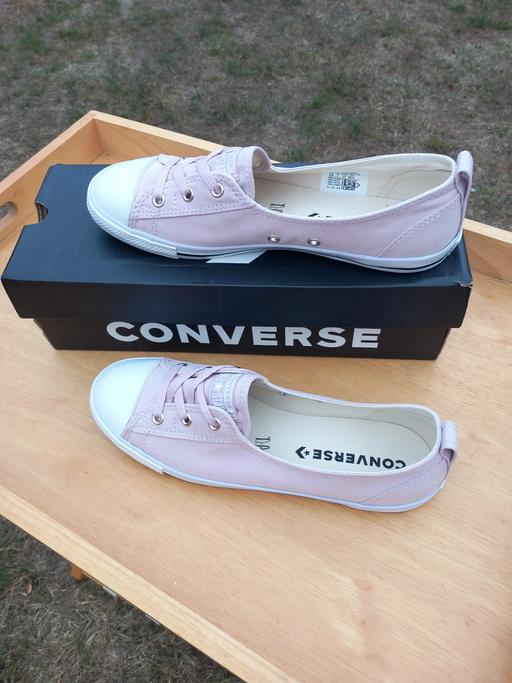 Buy & Sell Ickleton South Cambridgeshire - Photos for converse Ballet Lace Slip, size 7, pink, new