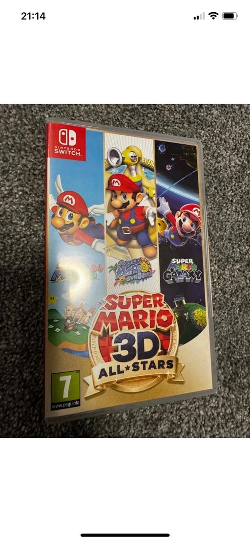 Buy & Sell Small Heath Birmingham - Photos for Super Mario 3D All Star rear switch game