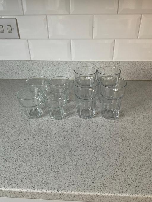 Buy & Sell Telford Way Industrial Estate North Northamptonshire - Photos for 8 x American glass tumblers 