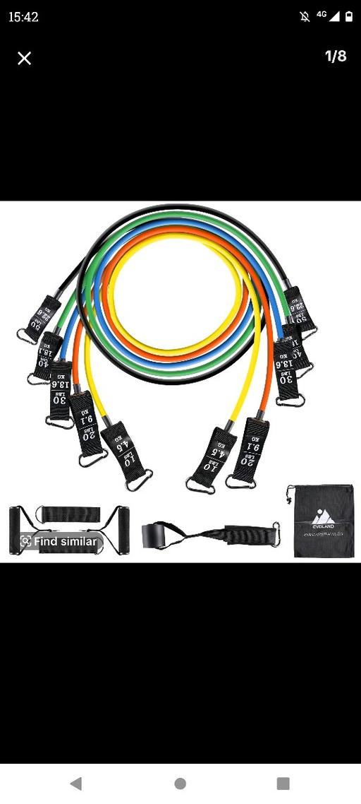 Buy & Sell Widnes Halton - Photos for RESISTANCE BANDS UNWANTED GIFT