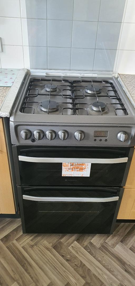 Buy & Sell Stratford East London - Photos for Hotpoint Smart DSG60GM Cooker - Gun Metal Ava