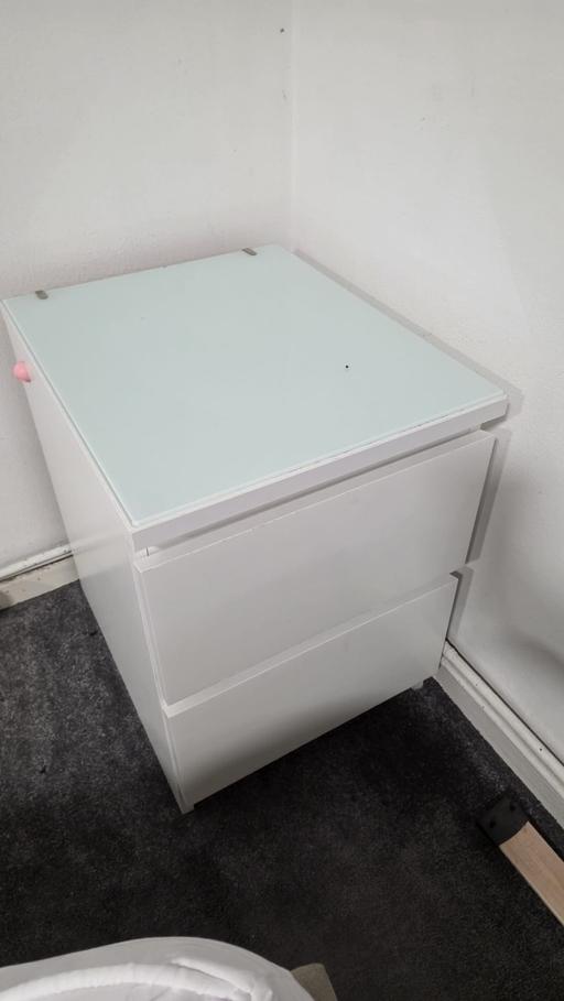 Buy & Sell Newham East London - Photos for IKEA Malm Drawer Bedside Table