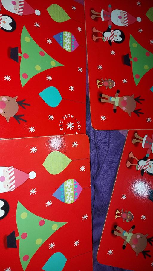 Buy & Sell Lower Darwen Blackburn with Darwen - Photos for 4 christmas placemats