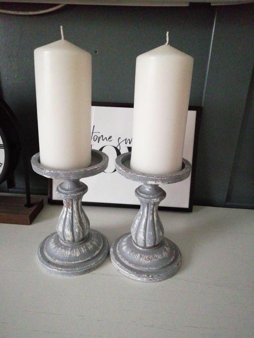 Buy & Sell Wednesfield Wolverhampton - Photos for Pair of candles and stands