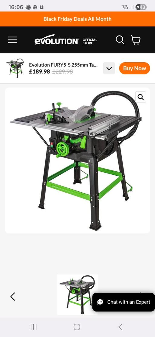 Buy & Sell Fazakerley Knowsley - Photos for New revolution table saw