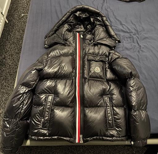 Buy & Sell - Photos for Moncler Montbeliard Hooded Short Down Jacket
