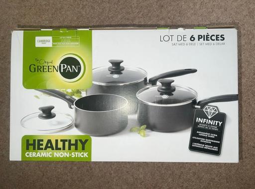 Buy & Sell West Norwood South East London - Photos for Original Green Pan 6 piece set