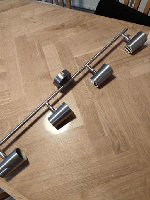 Buy & Sell Wylde Green Birmingham - Photos for Habitat Brushed Chrome 4 Light Bar