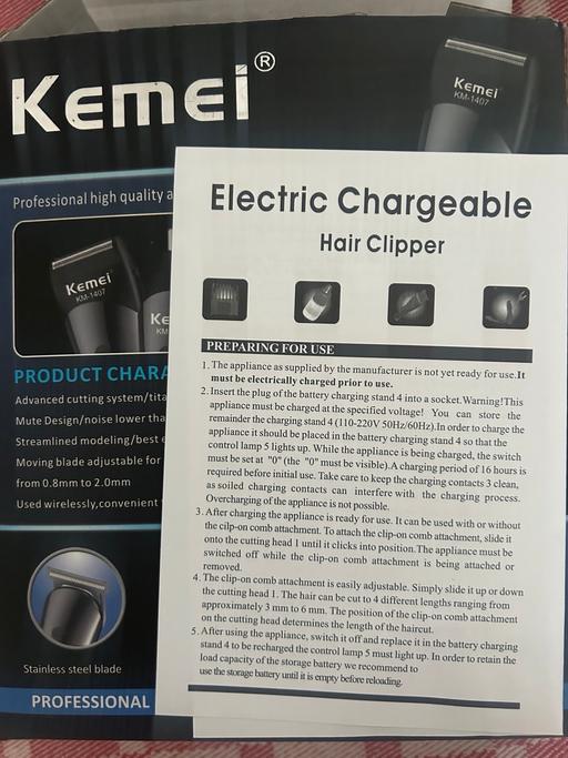 Buy & Sell Werrington Peterborough - Photos for Kemei hair clippers