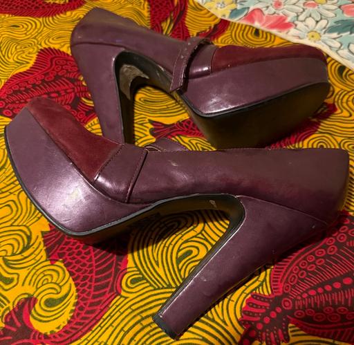 Buy & Sell Long Eaton Erewash - Photos for Burgundy heels