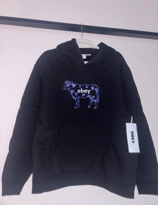 Buy & Sell Walsall West Midlands - Photos for Obey cow hoodie unisex size m new with tags