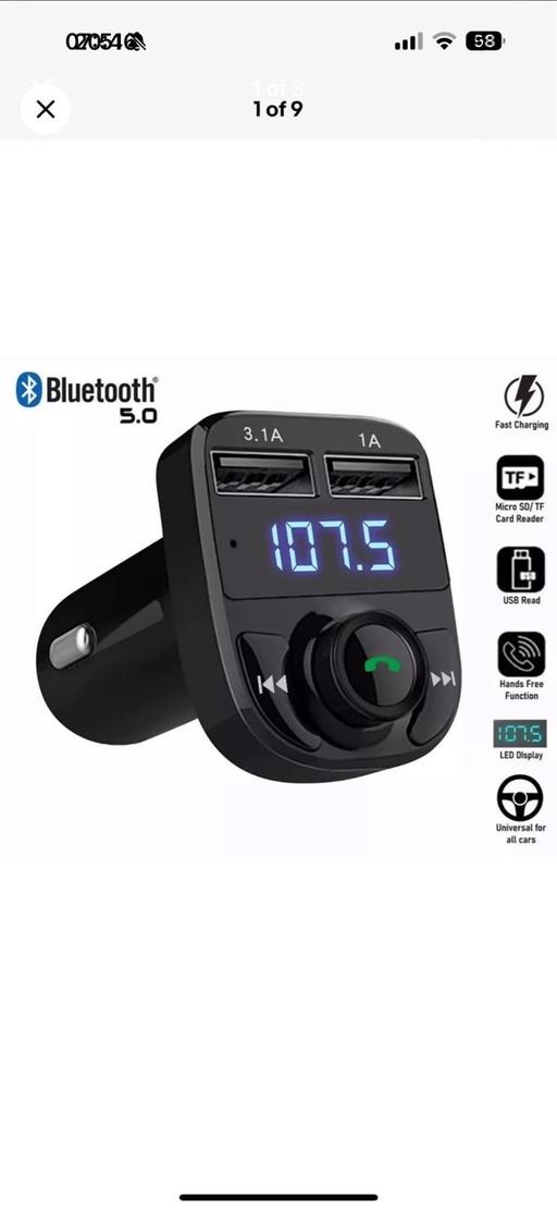 Buy & Sell Birchills Walsall - Photos for Car fm transmitter hands free blutooth