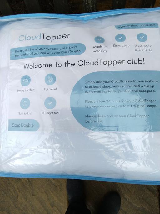 Buy & Sell Great Bridge Sandwell - Photos for Cloud Topper Double Mattress Topper
