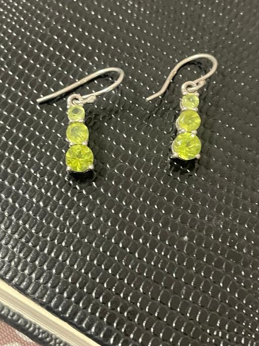 Buy & Sell Edmonton North London - Photos for Peridot silver earrings