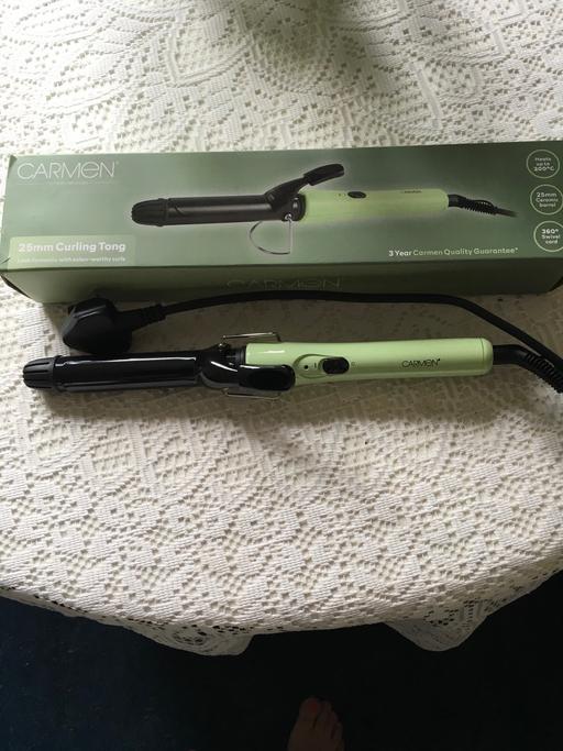 Buy & Sell Langford Central Bedfordshire - Photos for Carmen 25mm Curling Tong (New)