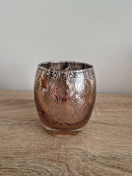 Buy & Sell Hall Green Birmingham - Photos for Rose gold glass tealight candle holder