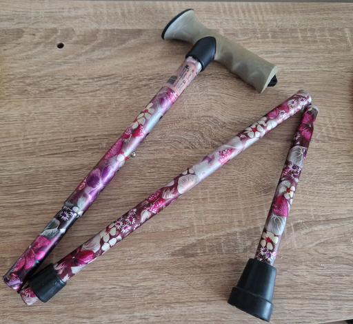 Buy & Sell Hall Green Birmingham - Photos for floral adjustable folding walking stick