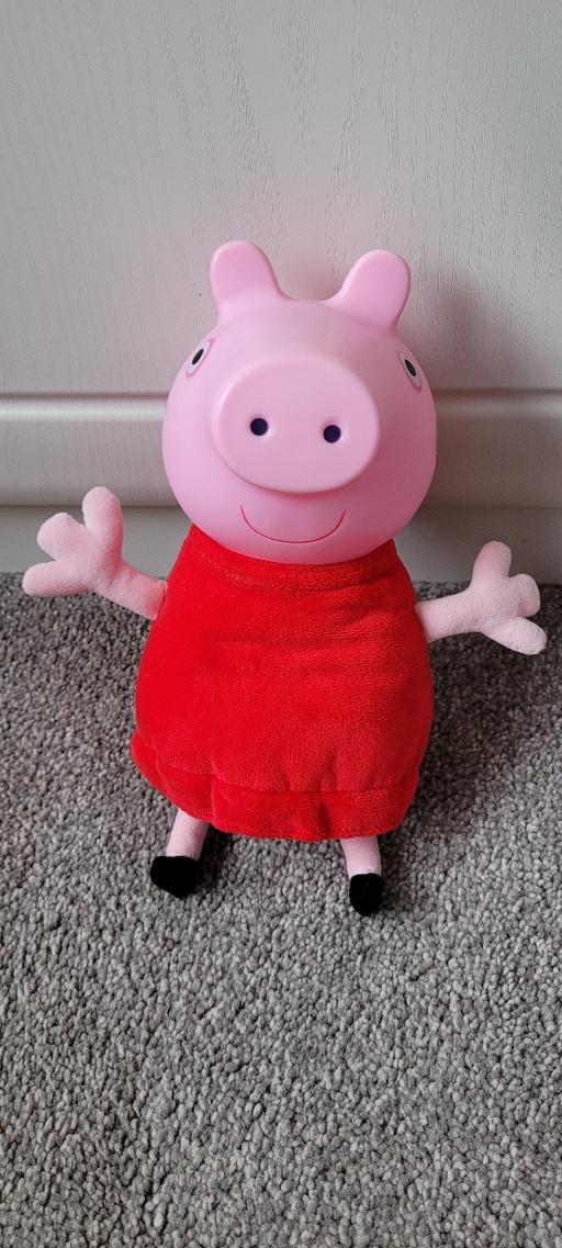 Buy & Sell Great Houghton Barnsley - Photos for Peppa pig light up talking plush toy