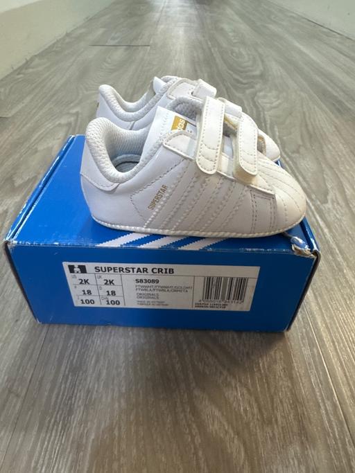 Buy & Sell Earls Court South West London - Photos for Adidas Superstar Crib Size 2 UK