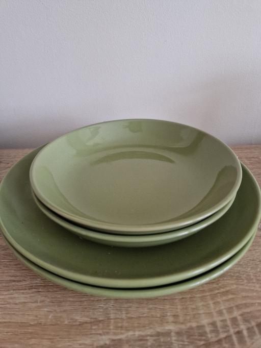 Buy & Sell Hall Green Birmingham - Photos for set of 4 green ceramic serving plates