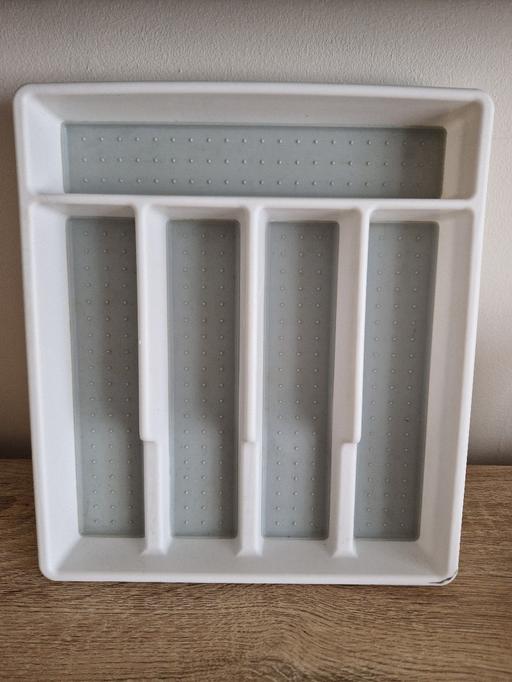 Buy & Sell Hall Green Birmingham - Photos for white grey non slip cutlery tray storage