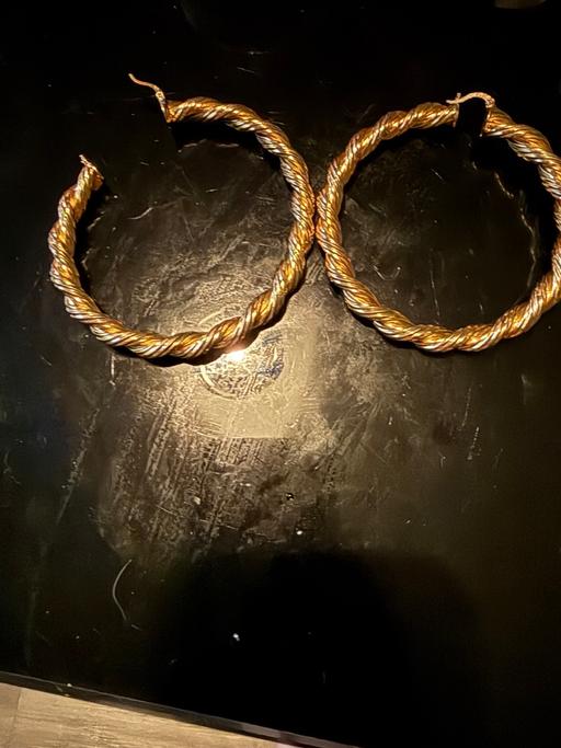 Buy & Sell Netherton Dudley - Photos for Large gold hoops