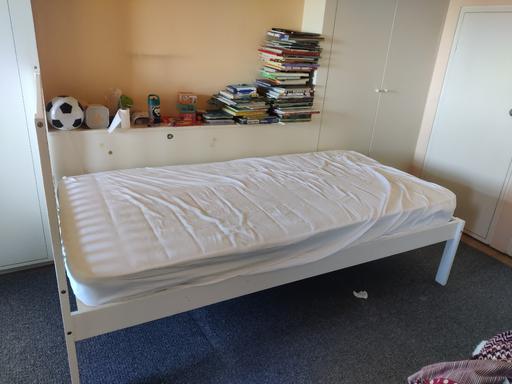 Buy & Sell East Ham East London - Photos for white single bed for sale