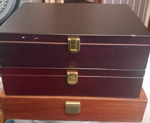Buy & Sell Thatto Heath Saint Helens - Photos for 3 hardwood storage cases