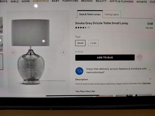 Buy & Sell Angel North London - Photos for Pair of Table lamps - Next