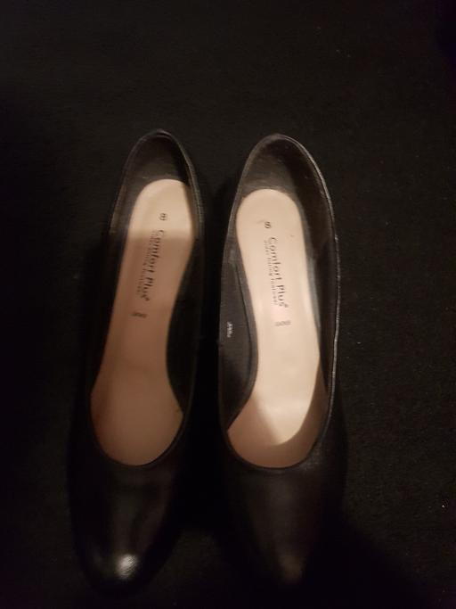 Buy & Sell Longley Sheffield - Photos for ladies black headed shoes size 8 leather