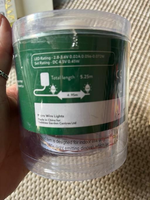 Buy & Sell Wednesfield Wolverhampton - Photos for New 5m copper wire light 2£ a few