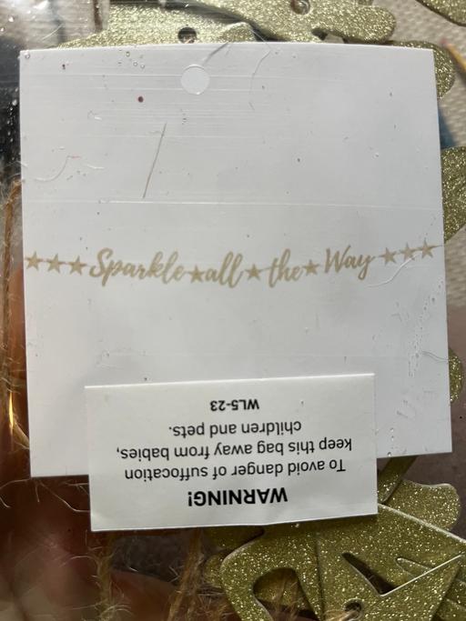 Buy & Sell Wednesfield Wolverhampton - Photos for New sparkle all the way garland