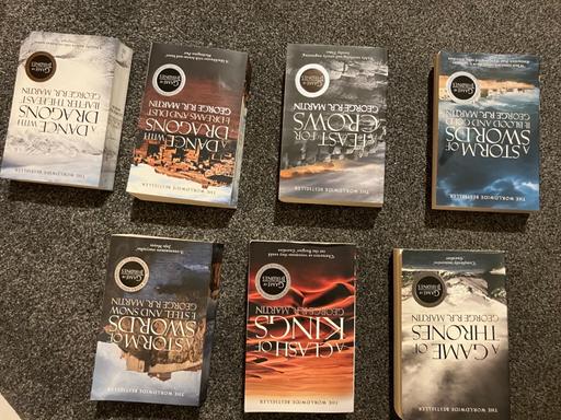 Buy & Sell Mansfield Town Centre Mansfield - Photos for Game of Thrones book series (7 books)