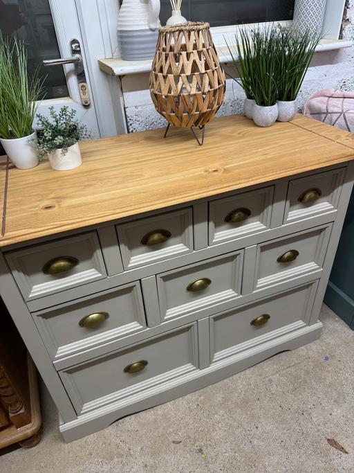 Buy & Sell Hoobrook Wyre Forest - Photos for Mexican pine sideboard 9 drawer chest