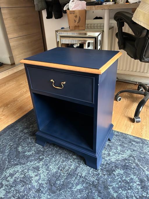 Buy & Sell Norbury South West London - Photos for Royal Navy bedside table ✨ Natural wood