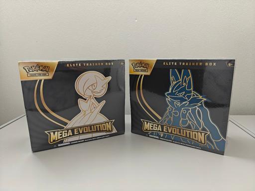 Buy & Sell Cambridge Heath East London - Photos for Pokémon TCG Mega Evolution Gar. & Luc. ETBs